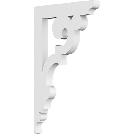 Preston Architectural Grade PVC Bracket, 5/8W X 5 1/2D X 9H